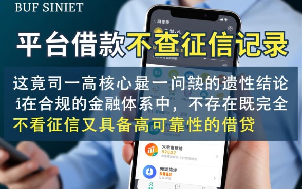 哪个平台借款不查征信记录的可靠性高，不查征信的借款平台安全吗