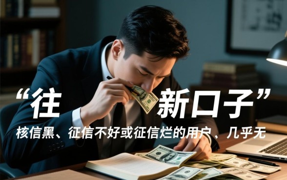 征信不好怎么贷款，极速网贷新口子征信黑能下款吗
