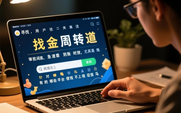 有哪些平台借钱不上征信，晚上能马上到账的软件有哪些