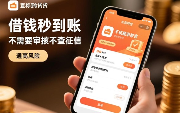 借钱秒到账app不查征信，真的不需要审核吗？