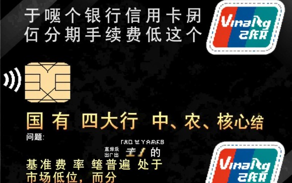 哪个银行信用卡分期手续费低？信用卡分期怎么算最划算？