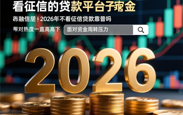不看征信的贷款平台有哪些2026年，2026年不看征信贷款靠谱吗