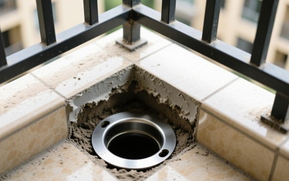 阳台下水道口封了能打开吗，封死的下水道口怎么打开