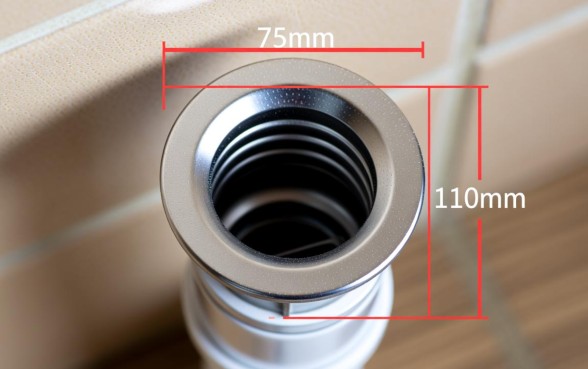 下水管顶端的通气孔留多大的口子好，标准尺寸是多少