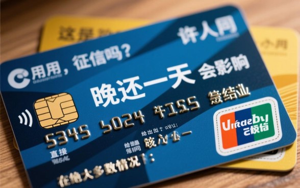 信用卡晚还一天会影响征信吗，逾期一天怎么办？