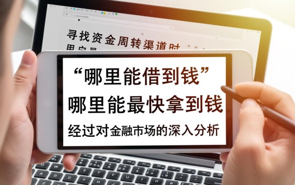 如何找到审核快下款快的贷款软件，哪个软件下款最快？