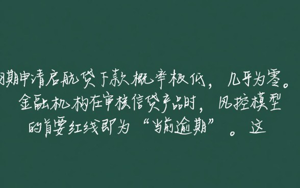有当前逾期申请启航贷能下款吗，逾期了怎么办？