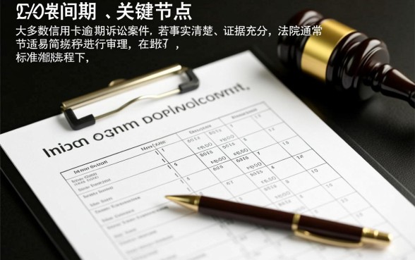 一般信用卡起诉开庭要多久，开庭后多久下判决书