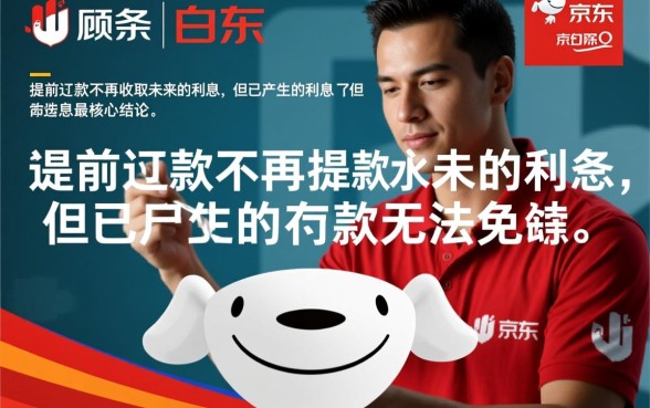 京东白条提前还款还有利息吗，利息具体怎么算