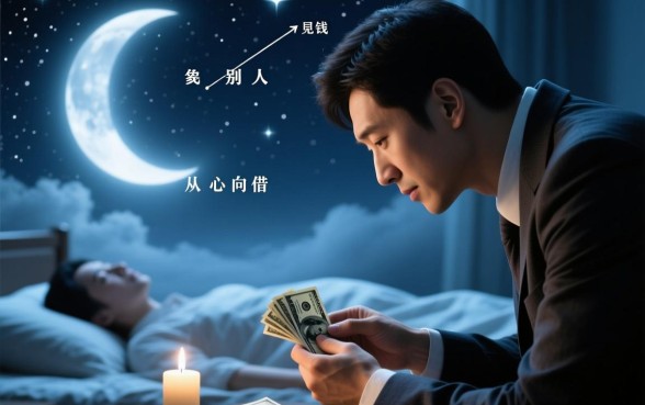 梦见别人问我借钱是什么意思，周公解梦有什么预兆？