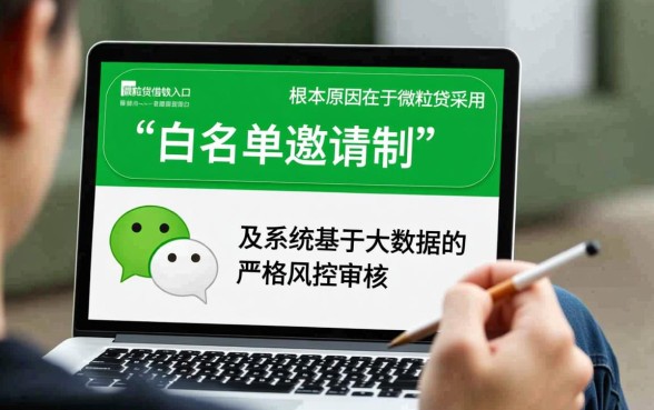 微信里为什么没有微粒贷借钱，怎么才能开通微粒贷？