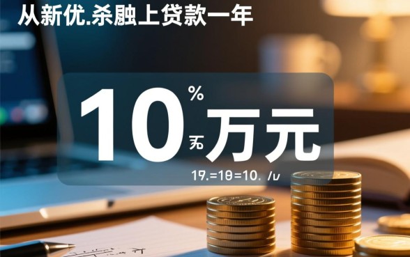 10万块钱贷款一年多少利息，银行贷款利息计算公式是什么