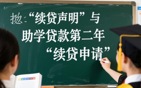 生源地助学贷款第二年怎么办，续贷需要什么材料