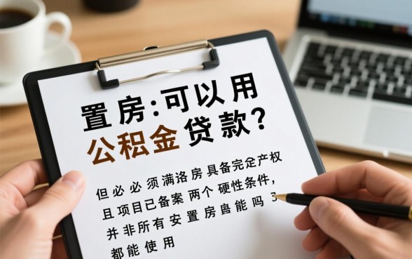 买安置房可以用公积金贷款吗，公积金贷款怎么申请