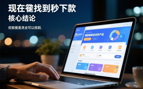 现在晚上能找到秒下款的贷款产品吗