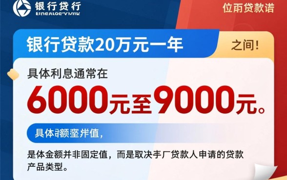 建行贷款20万一年利息多少，建行贷款利率怎么算