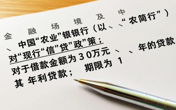 农行贷款30万一年多少利息，农行贷款30万一个月还多少