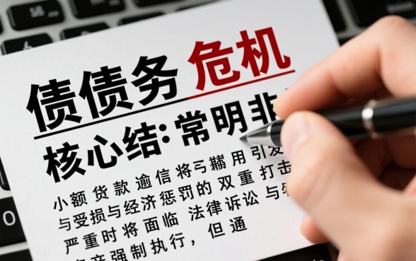 小额贷款还不起了有什么后果，会被起诉坐牢吗？