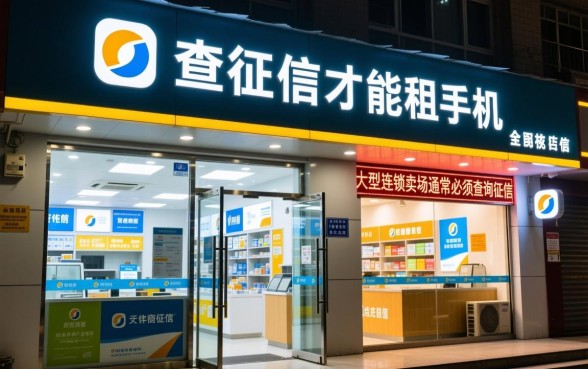 不查征信就能租手机的店铺在哪里找，真的不用查征信吗？