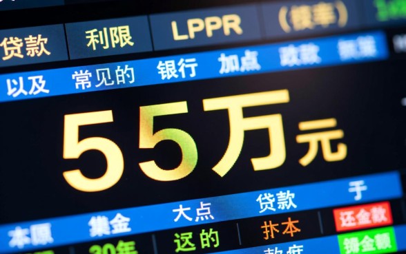 55万贷款30年每月还多少，公积金贷款利息多少