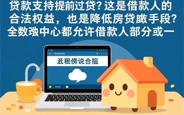公积金贷款是否可以提前还款，提前还款怎么操作最划算
