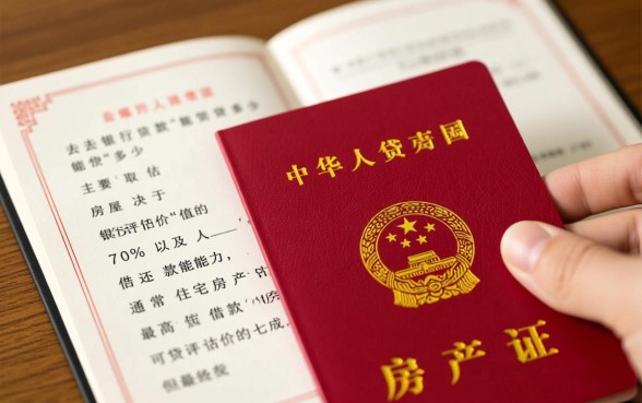 拿房产证去银行贷款能贷多少，房产证抵押贷款额度怎么算