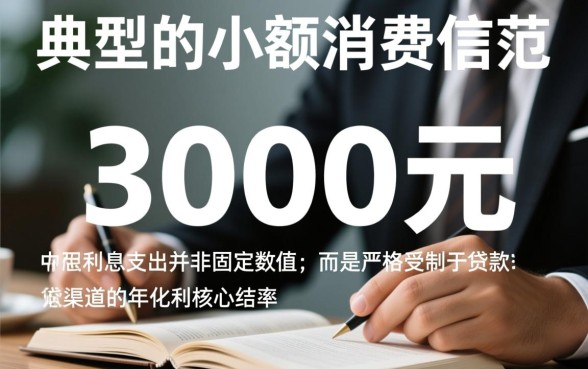 贷款3000一年有多少利息，借3000一年利息怎么算