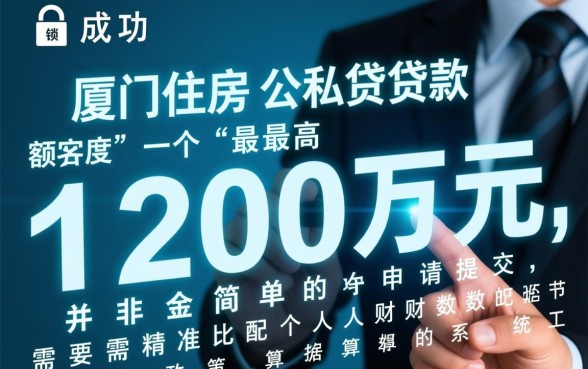 厦门公积金贷款条件是什么？怎么才能贷到120万？
