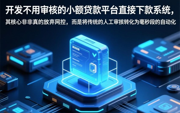 不用审核的小额贷款直接下款吗，哪个平台不用审核秒下款？