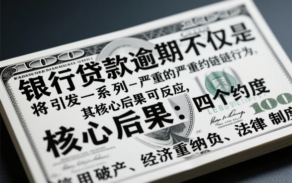 银行贷款没还上会有什么后果，征信黑了真的会坐牢吗？