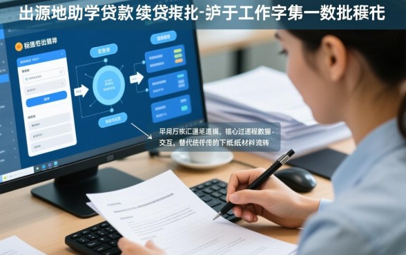 国家生源地助学贷款续贷流程是怎样的，怎么办理？