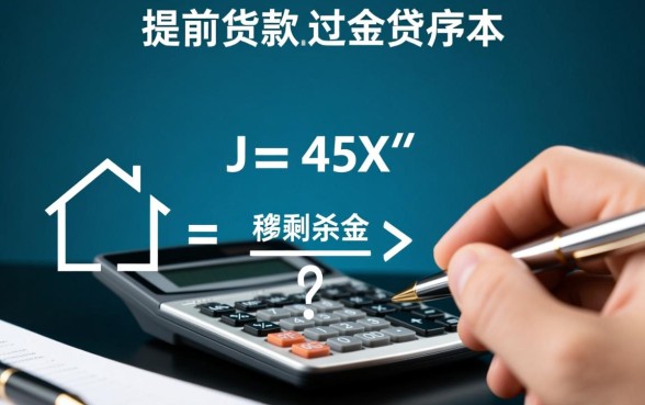按揭贷款提前还款利息怎么算，房贷提前还款怎么最划算