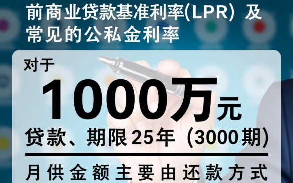 贷款100万25年月供多少，利息一共多少钱？