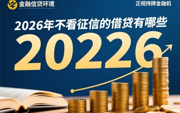 2026年不看征信的借贷有哪些，不看征信的贷款安全吗