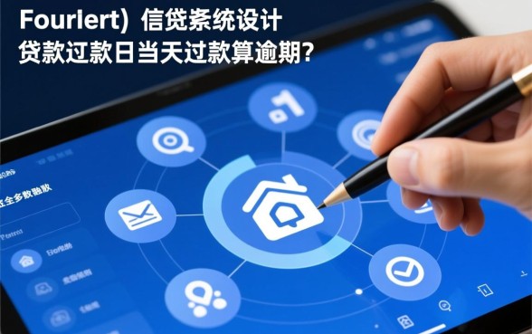 贷款还款日当天还款算逾期吗，当天还款对征信有影响吗