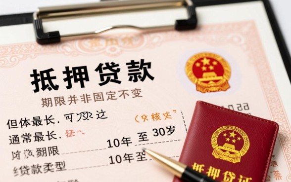 房产证抵押贷款可以贷多少年，房屋抵押贷款最长年限？