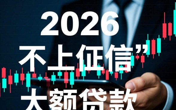 2026年不上征信的大额贷款平台有哪些，正规秒下款吗？
