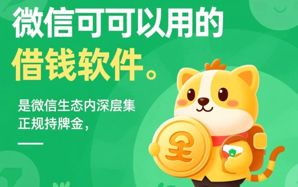 微信可以直接用的借钱软件有哪些，微信借钱哪个下款快