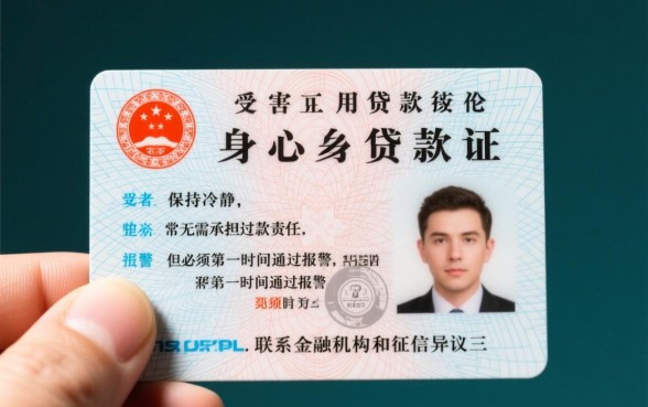 身份证被别人拿去贷款怎么办，需要自己还吗？