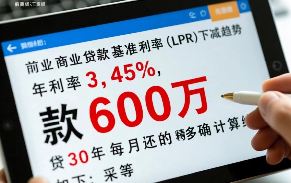 贷款60万30年每月还多少，房贷利息怎么算最划算