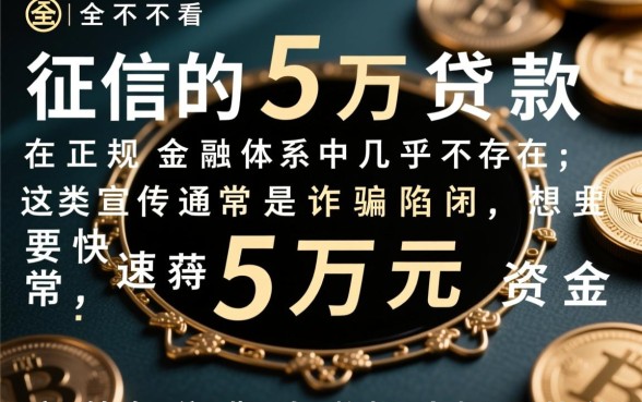 如何快速借到5万不看征信的平台，哪里能借到不看征信的5万