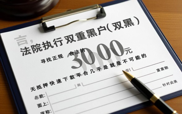 双黑户贷款3000元快速下款平台有哪些