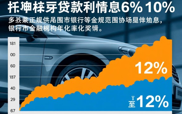 汽车抵押贷款利息一般是多少，怎么算利息最划算