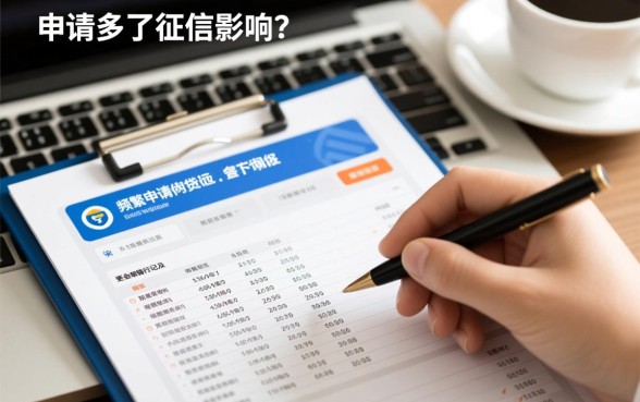 网贷申请多了对征信有影响吗，变成黑户还能贷款吗
