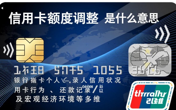 信用卡额度调整是什么意思，对个人征信有影响吗