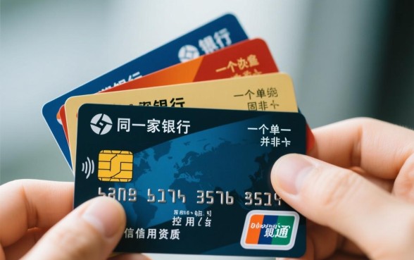同一家银行能办几张信用卡