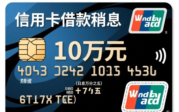 信用卡借十万一年利息多少？实际年化利率是多少