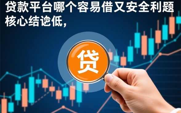 贷款平台哪个容易借又安全利息低，2026正规下款快的口子有哪些