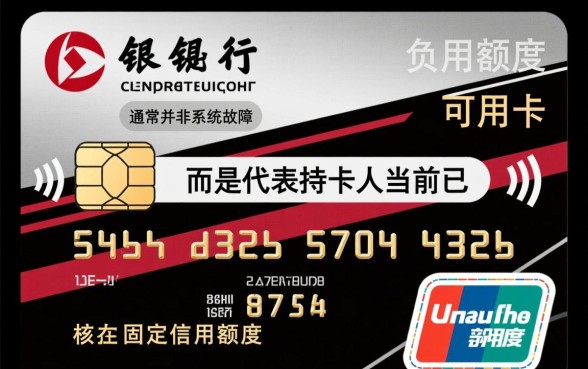 建行信用卡可用额度为负数