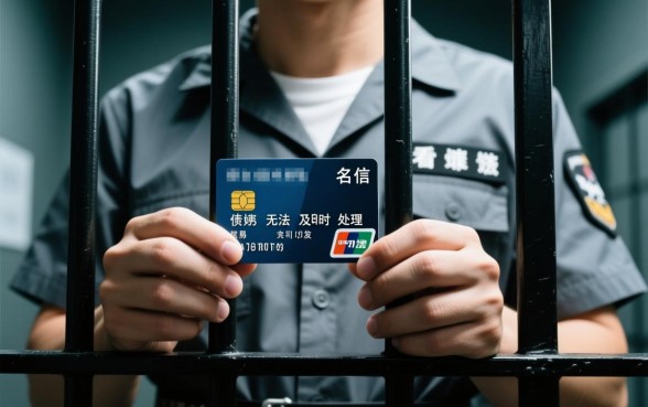 人在看守所信用卡怎么处理，逾期了会有什么后果